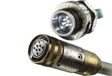 optical hybrid dry-mate connectors